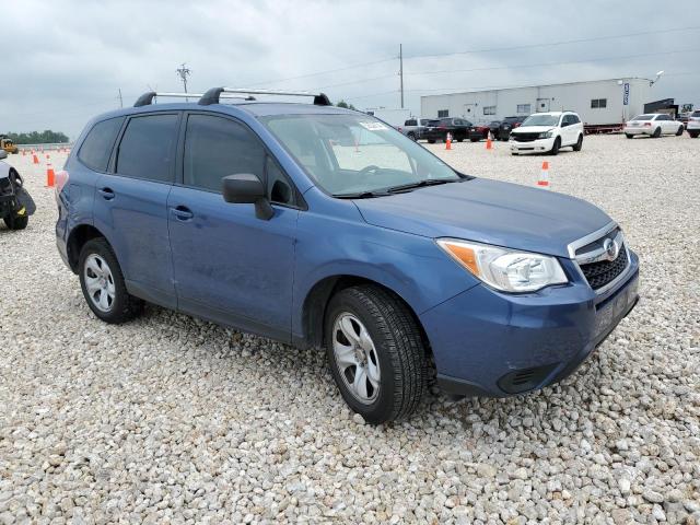 JF2SJAACXEH462922 - 2014 SUBARU FORESTER 2.5I BLUE photo 4