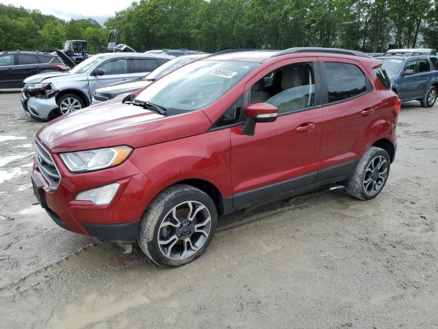 MAJ6P1UL2JC223470 - 2018 FORD ECOSPORT SE RED photo 1