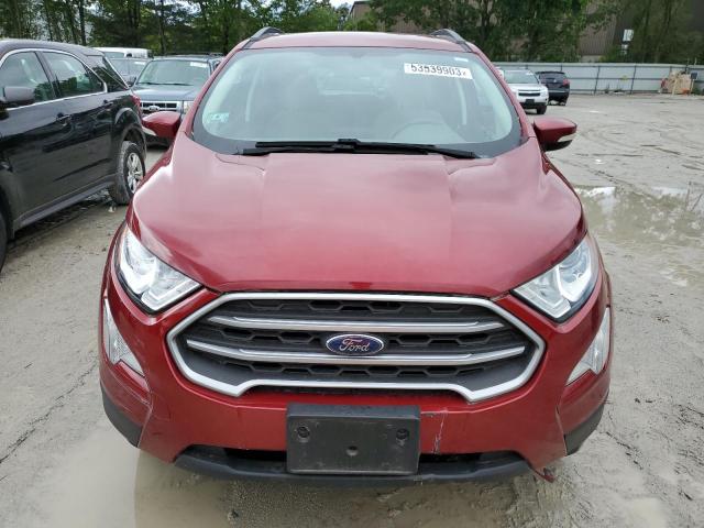 MAJ6P1UL2JC223470 - 2018 FORD ECOSPORT SE Rojo foto 5