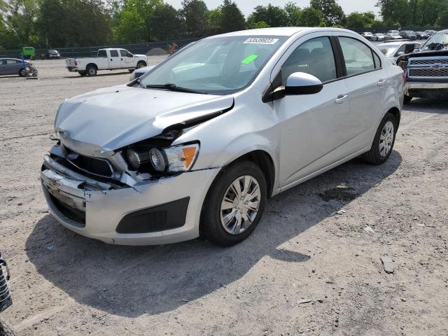 1G1JA5SH6F4128903 - 2015 CHEVROLET SONIC LS 银色 照片 1