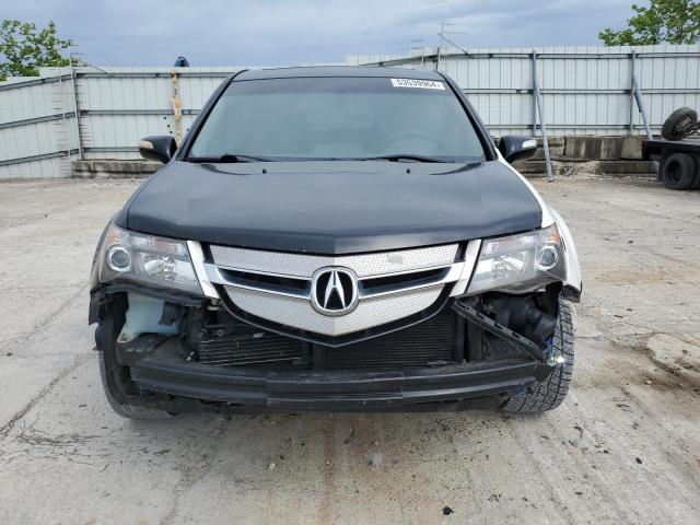 2HNYD28347H519912 - 2007 ACURA MDX TECHNOLOGY BLACK photo 5