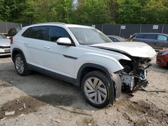 1V2KE2CA1MC230210 - 2021 VOLKSWAGEN ATLAS CROS SE Белый фото 4