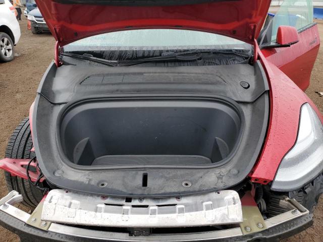 5YJYGDEE9MF129582 - 2021 TESLA MODEL Y 红色 照片 12