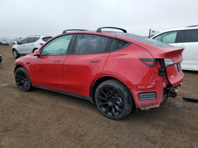 5YJYGDEE9MF129582 - 2021 TESLA MODEL Y 红色 照片 2