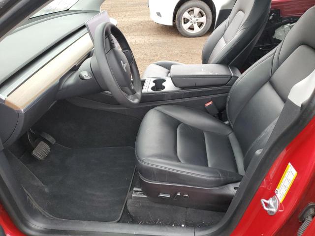 5YJYGDEE9MF129582 - 2021 TESLA MODEL Y 红色 照片 7