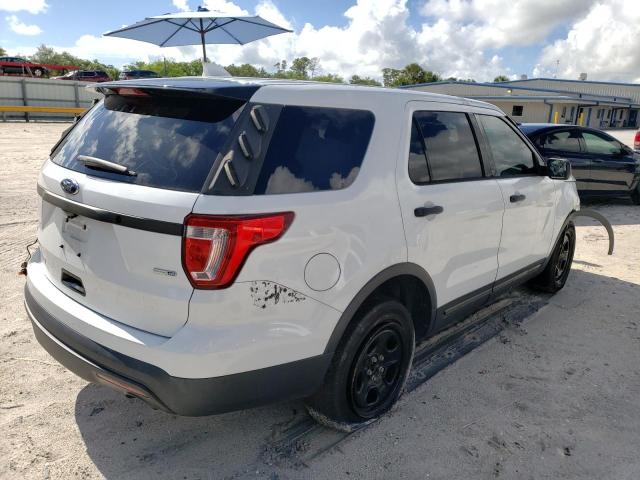1FM5K8AR5HGC34533 - 2017 FORD EXPLORER POLICE INTERCEPTOR WHITE photo 3