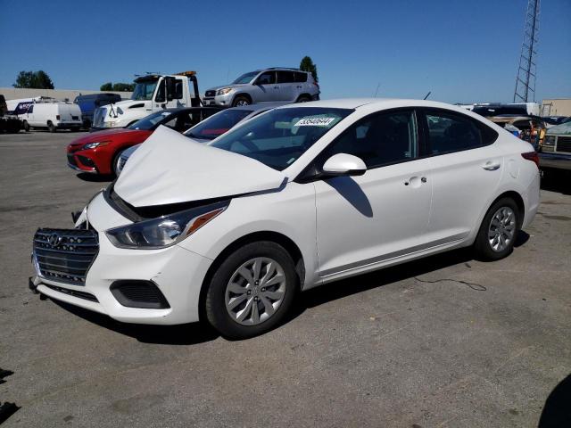 3KPC24A61ME142968 - 2021 HYUNDAI ACCENT SE WHITE photo 1