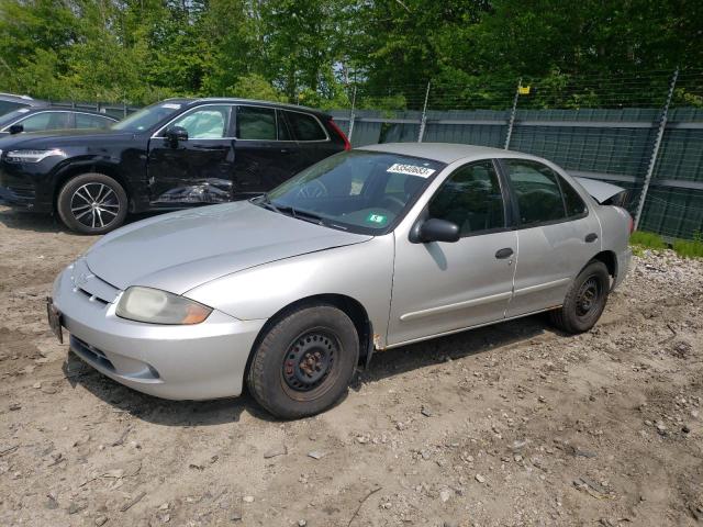 1G1JC52FX37124369 - 2003 CHEVROLET CAVALIER SILVER photo 1