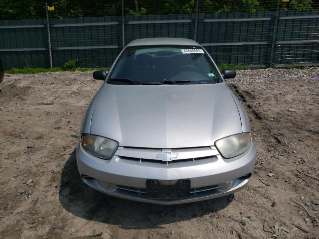 1G1JC52FX37124369 - 2003 CHEVROLET CAVALIER SILVER photo 5