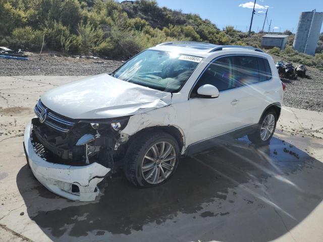 WVGBV7AX4FW518824 - 2015 VOLKSWAGEN TIGUAN S WHITE photo 1