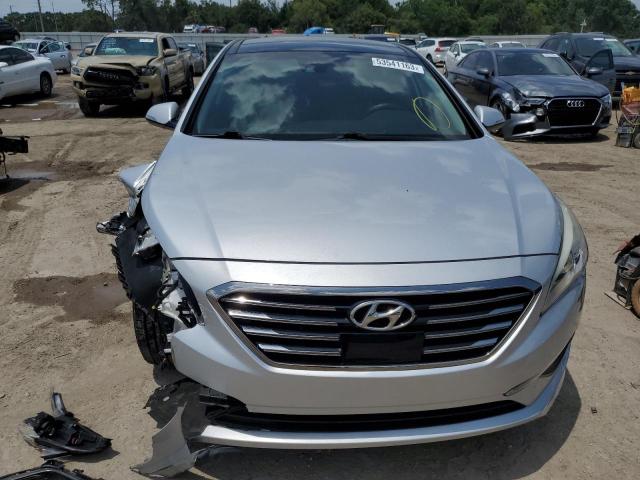 5NPE34AF5FH114157 - 2015 HYUNDAI SONATA SPORT SILVER photo 5