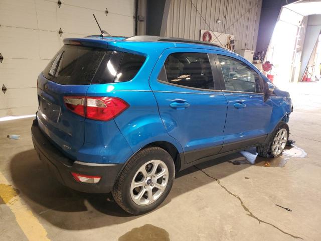 MAJ6S3GL4LC336586 - 2020 FORD ECOSPORT SE ლურჯი ფოტო 3