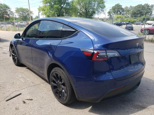 5YJYGDEE2LF014434 - 2020 TESLA MODEL Y BLUE photo 3