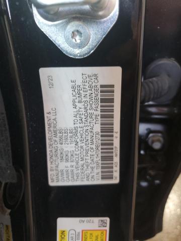 19XFL1H70RE012730 - 2024 HONDA CIVIC EXL BLACK photo 12