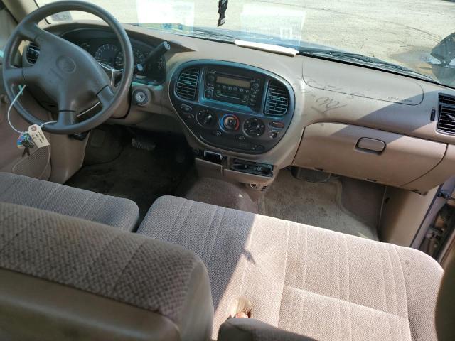 5TBRN34191S142965 - 2001 TOYOTA TUNDRA ACCESS CAB SR5 TAN photo 8