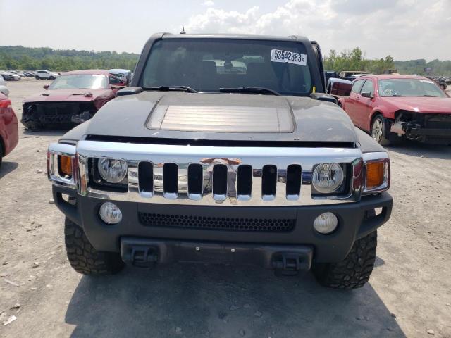 5GTDN136X68207457 - 2006 HUMMER H3 BLACK photo 5