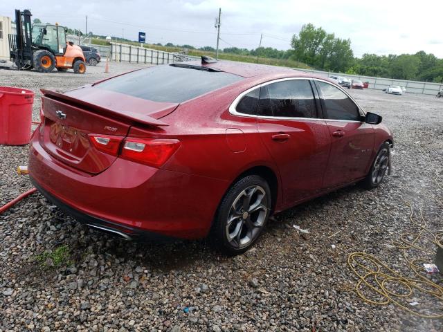 1G1ZG5ST5KF198414 - 2019 CHEVROLET MALIBU RS MAROON photo 3