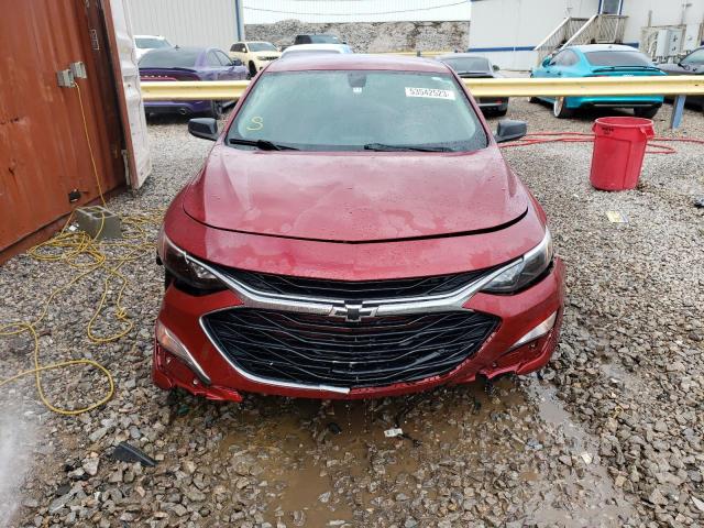 1G1ZG5ST5KF198414 - 2019 CHEVROLET MALIBU RS MAROON photo 5