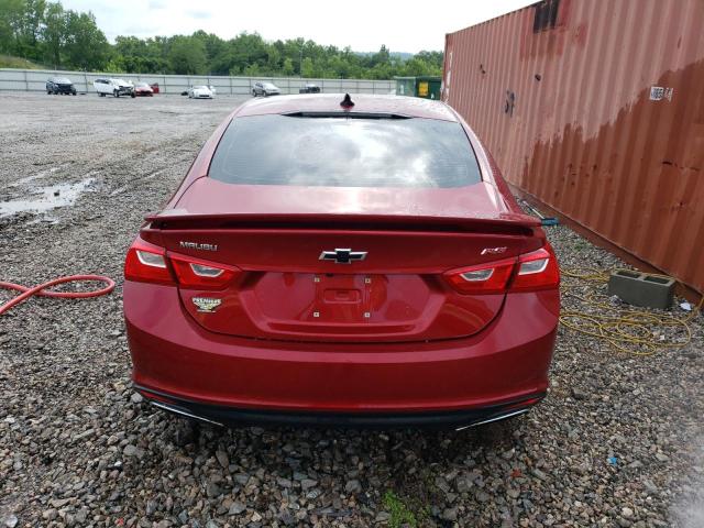 1G1ZG5ST5KF198414 - 2019 CHEVROLET MALIBU RS MAROON photo 6