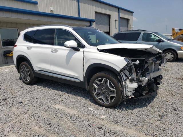 KM8S3DA12NU037173 - 2022 HYUNDAI SANTA FE SEL PREMIUM WHITE photo 4