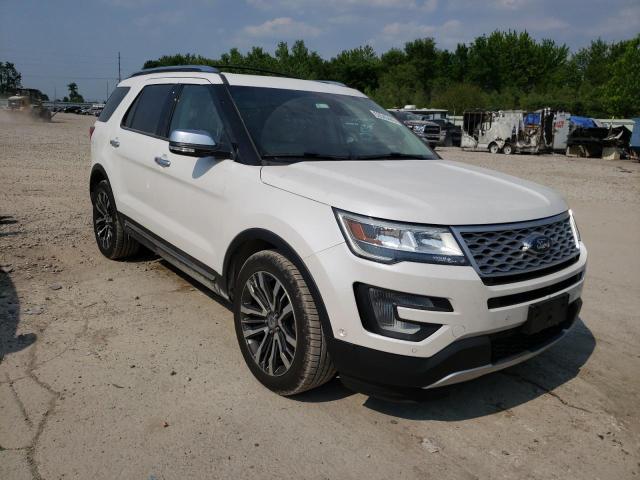 1FM5K8HT3HGB05708 - 2017 FORD EXPLORER PLATINUM WHITE photo 4