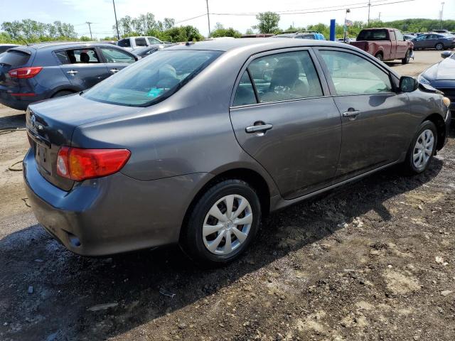 JTDBU4EEXAJ057276 - 2010 TOYOTA COROILLA BASE GRAY photo 3