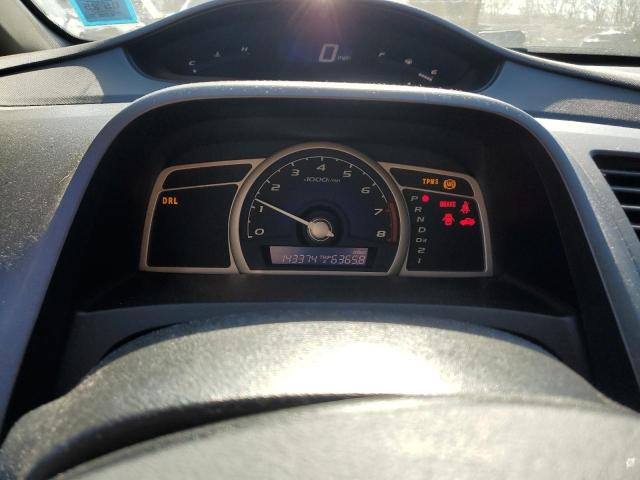 2HGFA1F67AH548195 - 2010 HONDA CIVIC LX-S თეთრი ფოტო 9