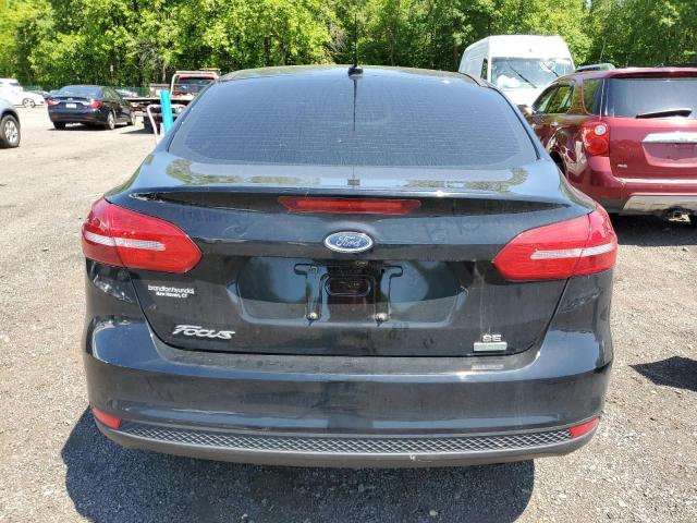 1FADP3FE2JL225916 - 2018 FORD FOCUS SE BLACK photo 6