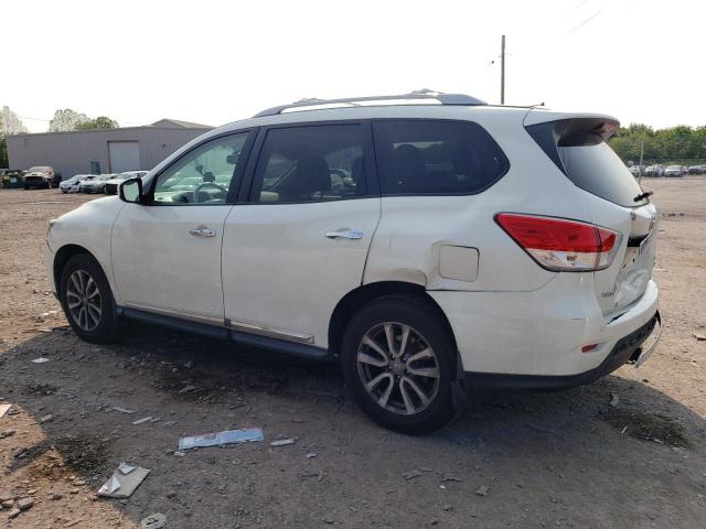 5N1AR2MM2DC627494 - 2013 NISSAN PATHFINDER S WHITE photo 2