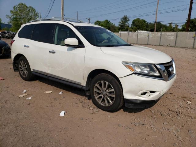 5N1AR2MM2DC627494 - 2013 NISSAN PATHFINDER S WHITE photo 4