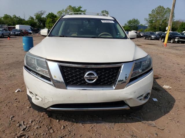 5N1AR2MM2DC627494 - 2013 NISSAN PATHFINDER S WHITE photo 5
