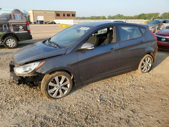 KMHCU5AE9DU070650 - 2013 HYUNDAI ACCENT GLS GRAY photo 1