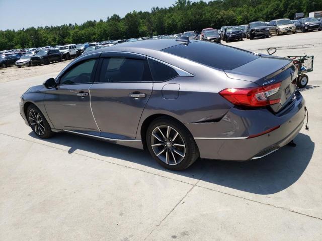 1HGCV1F51MA113674 - 2021 HONDA ACCORD EXL GRAY photo 2