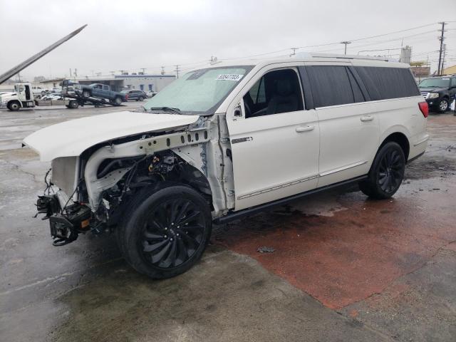 5LMJJ3LT9MEL13008 - 2021 LINCOLN NAVIGATOR L RESERVE WHITE photo 1