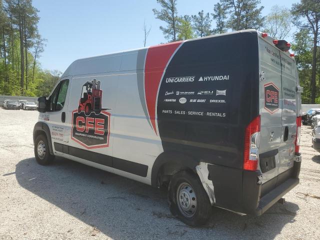 3C6MRVHG0NE114804 - 2022 RAM PROMASTER 3500 HIGH SILVER photo 2