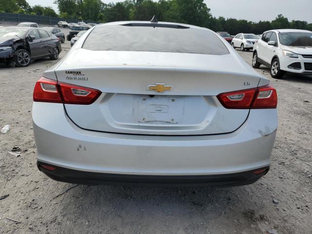 1G1ZC5ST0GF257839 - 2016 CHEVROLET MALIBU LS SILVER photo 6