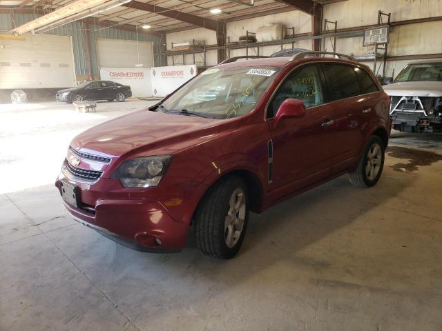 3GNAL3EK8ES677375 - 2014 CHEVROLET CAPTIVA LT RED photo 1