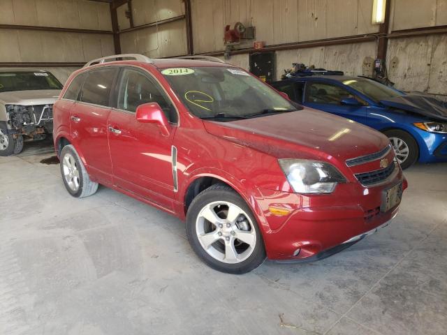 3GNAL3EK8ES677375 - 2014 CHEVROLET CAPTIVA LT RED photo 4