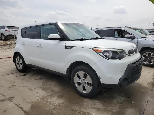 KNDJN2A23E7093029 - 2014 KIA SOUL WHITE photo 4