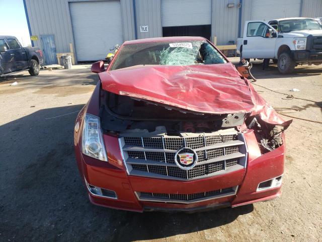 1G6DM1ED9B0131361 - 2011 CADILLAC CTS PERFORMANCE COLLECTION წითელი ფოტო 5