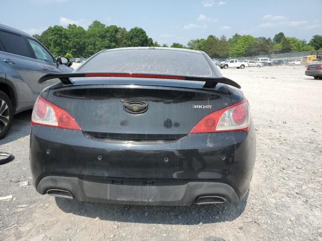 KMHHU6KH2AU026795 - 2010 HYUNDAI GENESIS CO 3.8L BLACK photo 6