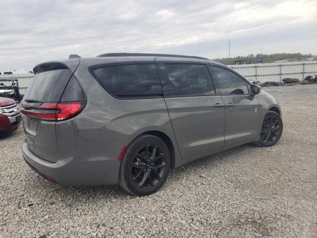 2C4RC1BG2MR592687 - 2021 CHRYSLER PACIFICA TOURING L GRAY photo 3