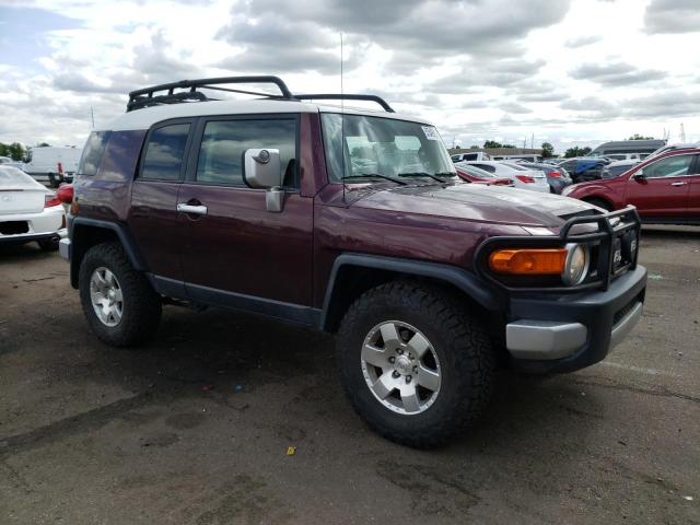 JTEBU11F970094391 - 2007 TOYOTA FJ CRUISER BURGUNDY photo 4