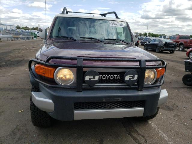 JTEBU11F970094391 - 2007 TOYOTA FJ CRUISER BURGUNDY photo 5