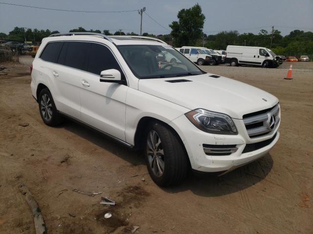 4JGDF7CE1EA405720 - 2014 MERCEDES-BENZ GL 450 4MATIC WHITE photo 4