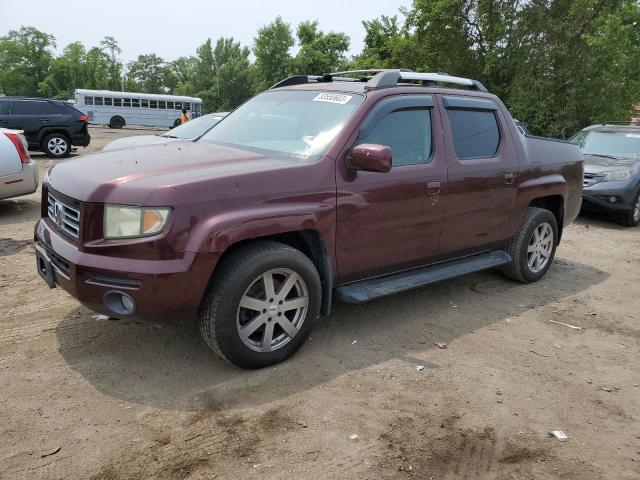 2HJYK16517H533532 - 2007 HONDA RIDGELINE RTL BURGUNDY photo 1