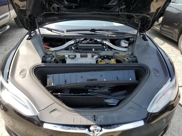 5YJSA1E22LF416093 - 2020 TESLA MODEL S Սև լուսանկար 11