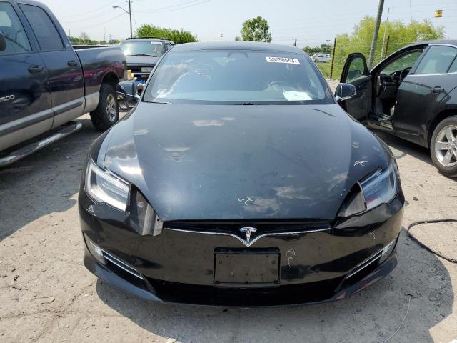 5YJSA1E22LF416093 - 2020 TESLA MODEL S Սև լուսանկար 5
