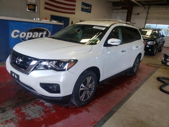 5N1DR2MM3KC620645 - 2019 NISSAN PATHFINDER S WHITE photo 1