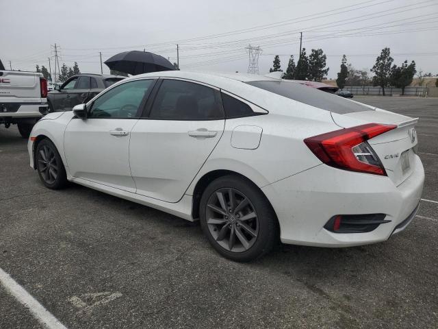 19XFC1F75LE202582 - 2020 HONDA CIVIC EXL WHITE photo 2